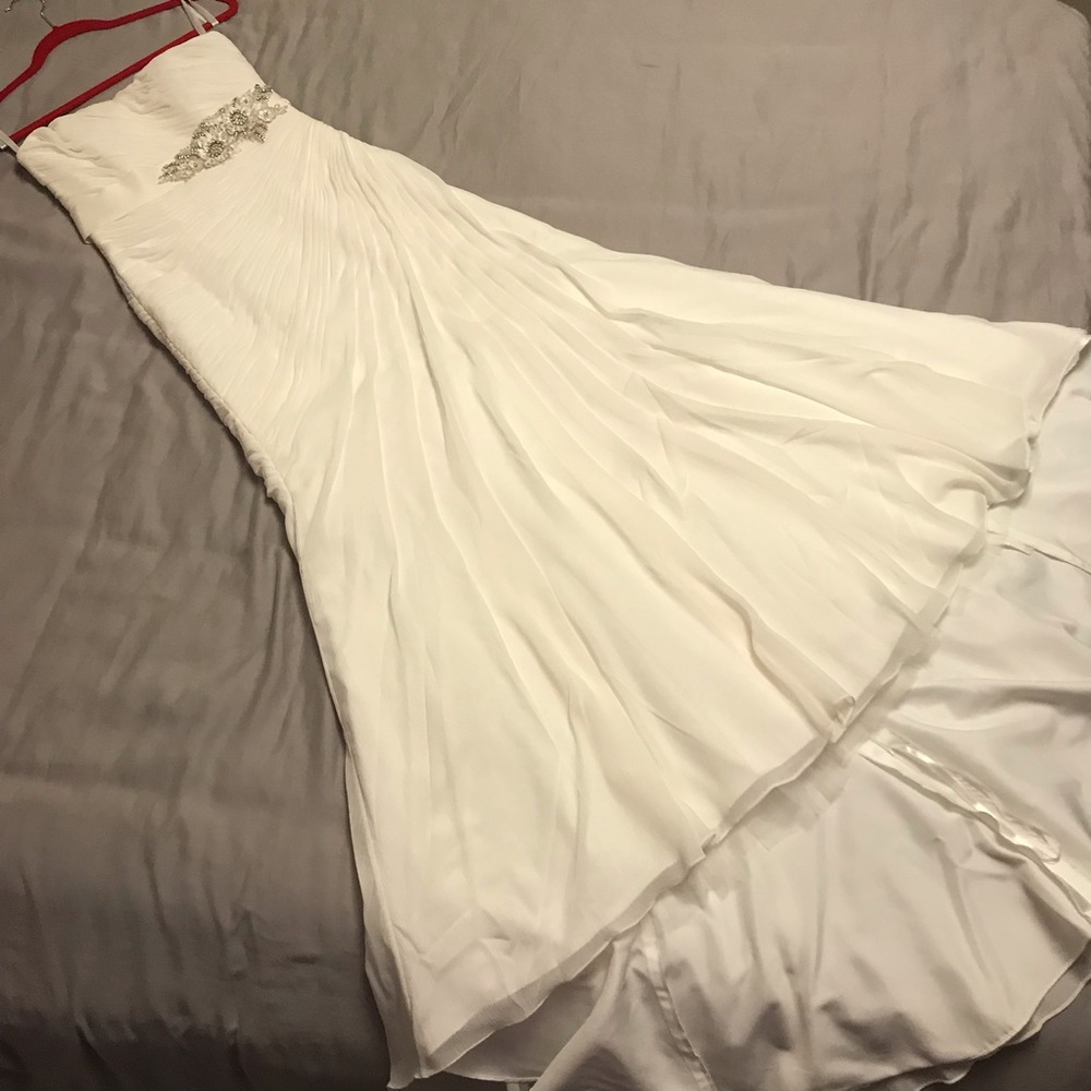 Wedding dress, size 2